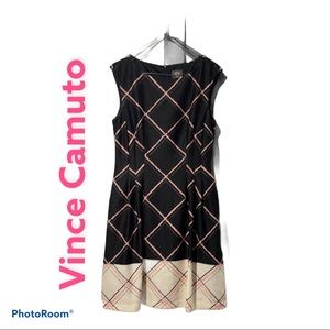 Vince Camuto Patterned Evening Dress